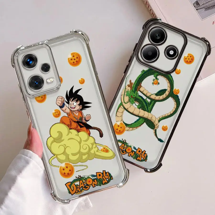 เคสโทรศัพท์แบบนิ่มสำหรับ Xiaomi Redmi A3 A3X 13C K80 5G 14C A5 K80 Pro ลายการ์ตูนน่ารัก ดราก้อนบอล Z