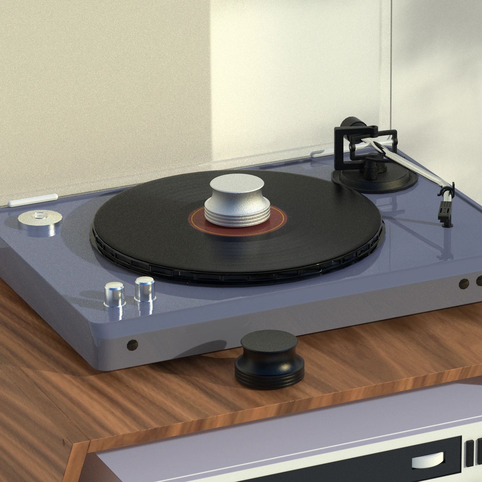 

Виниловый поворотный диск LP для записи, стабилизатор веса, вибрация, сбалансированный 50 Гц/60 Гц, поворотный стабилизатор с зажимом