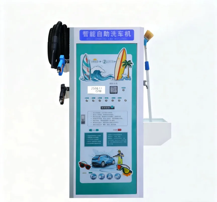 Non Contact Automatic Car Wash Machine with Smart   Payment Timer Control System