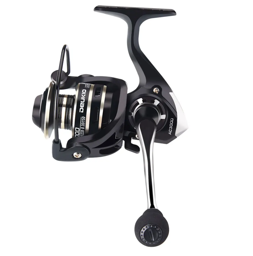 2024 Spinning Reels 12KG Max Drag Carrete De Pesca 5.2:1 Metal Handle Fishing Reel Coils Saltwater Reel for Fishing Accessories