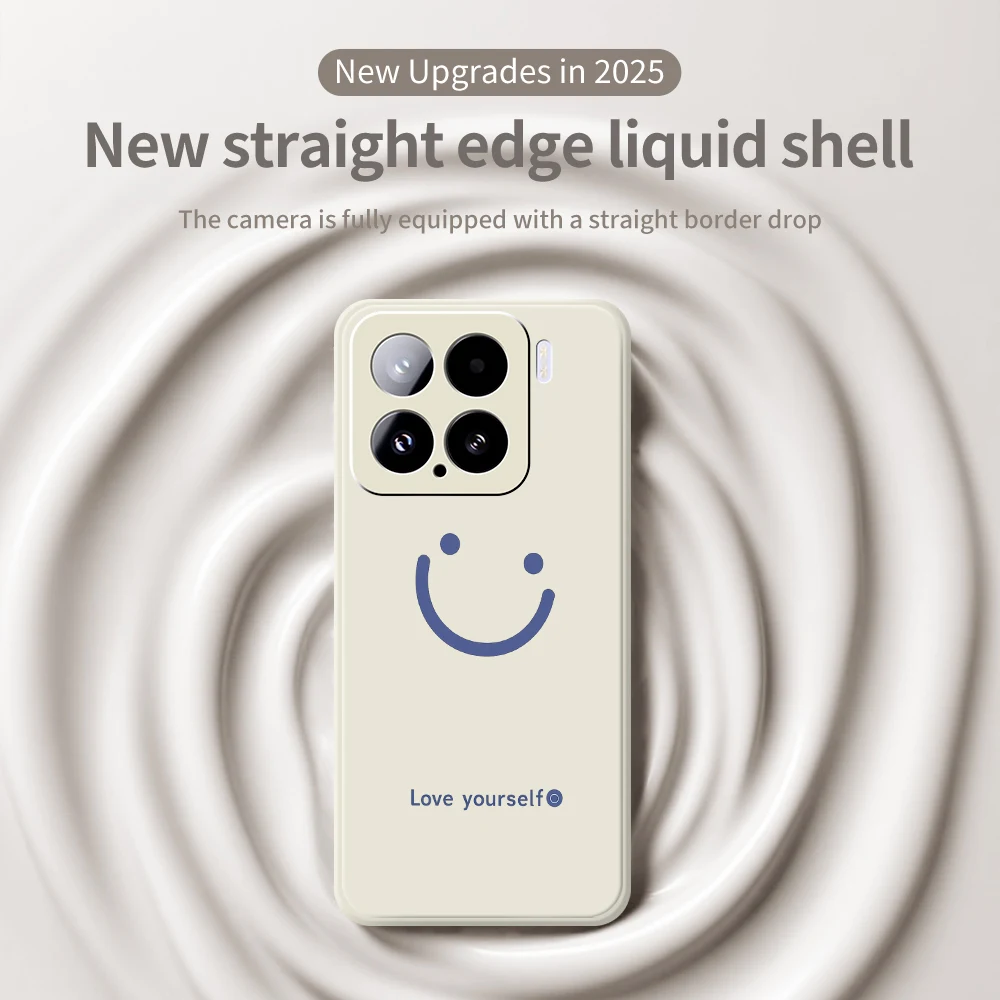 Netter Ausdruck für Xiaomi Mi 15 Ultra Mi 14T 13T 12T 11T Pro Abdeckung für Xiaomi Mi 13T Pro Mi 11T Pro Silikon Soft Protect Cases