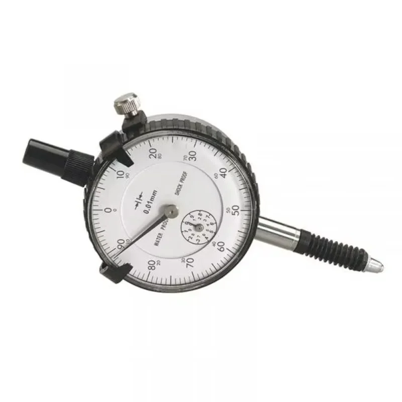 Shockproof and splash-proof dial micrometer and dial measurement error is small