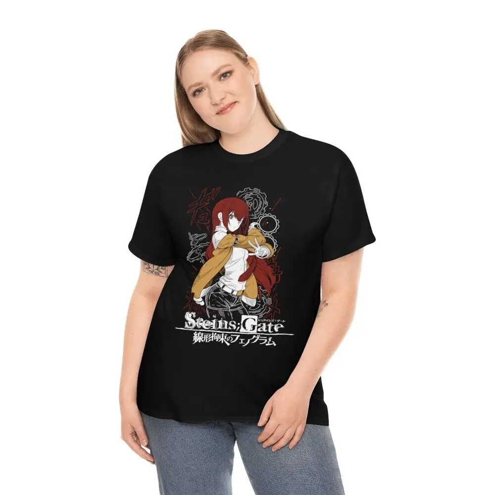 Steins Gate Kurisu Makise T-shirt, Kurisu Makise, Steins Gate Merch, top anime