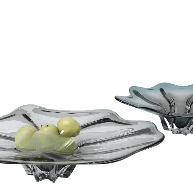 

Simple modern living room coffee table dried fruit basin, dining room villa fruit plate storage plate ornament