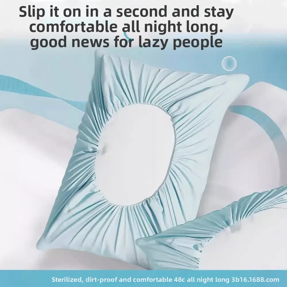 غطاء وسادة للاستعمال مرة واحدة، مقاوم للأوساخ والمعقمة للسفر، مزدوج الحجم، قطار الفندق، لوازم السياحة النائمة المحمولة