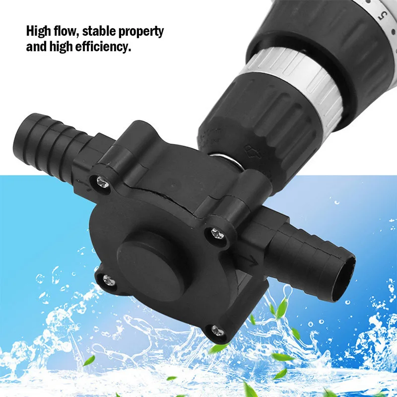 Household small water pump, hand drill water pump, convenient DC water pump, self-priming centrifugal pump