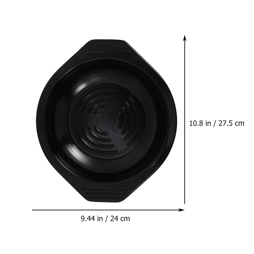 

Casserole Tray Melamine Heat Resistance Non Deformation Anti Slip Easy Clean Kitchen Bar Supplies Thickened Pot Base Bibimbap