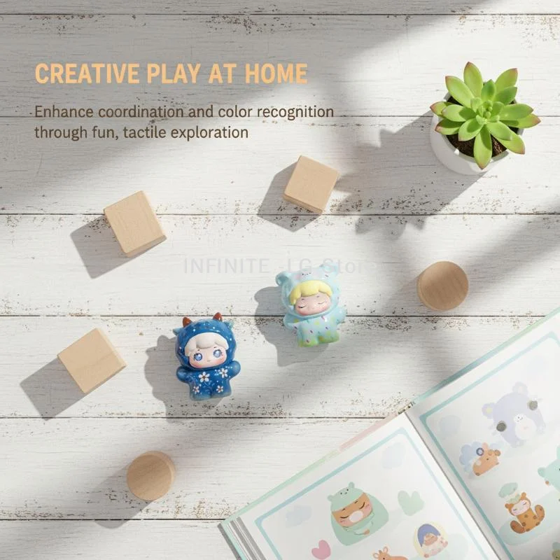 Baobao Pet Store Series Blind Box Figures Mini Action Figures Collectible Toys For Gift Home Decorations Desktop Ornament