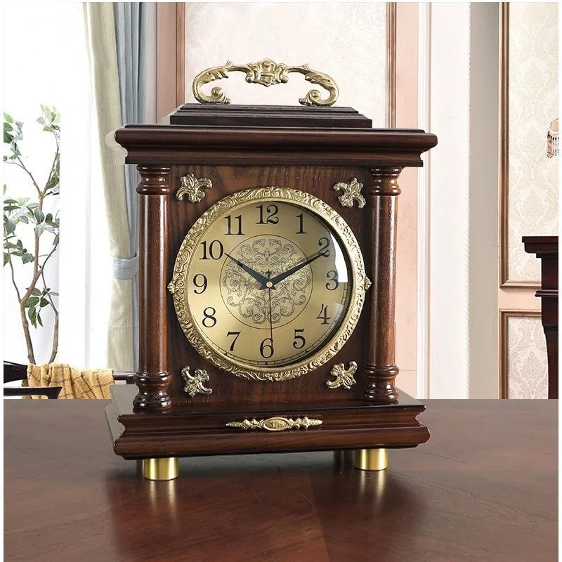 Sitting clock pendulum living room