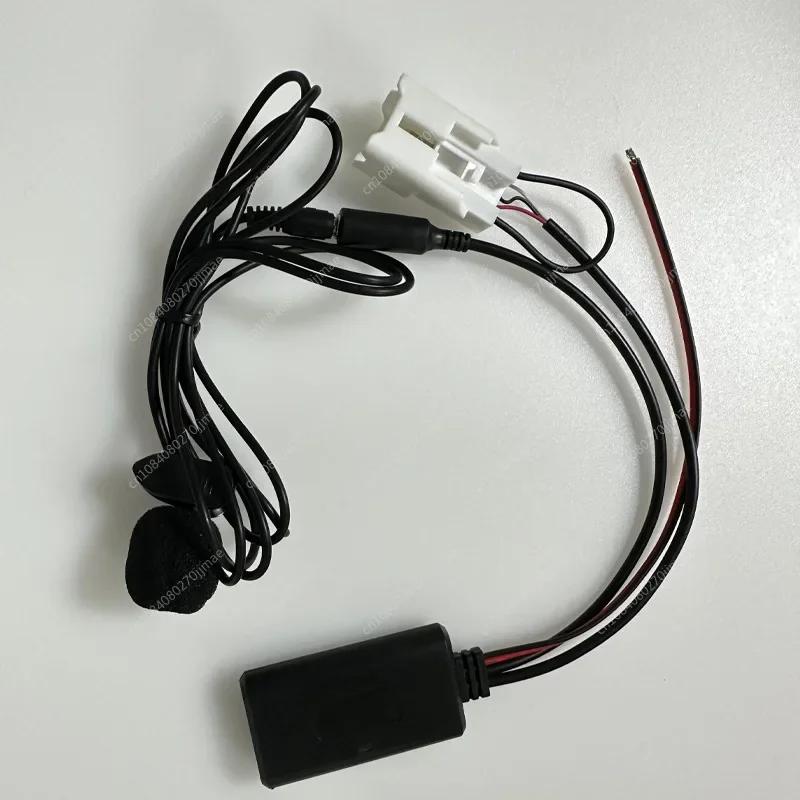 Suitable for Ford 5P Car Stereo Radio Aux in MP3 Adaptor Led Bluetooth with Microphone