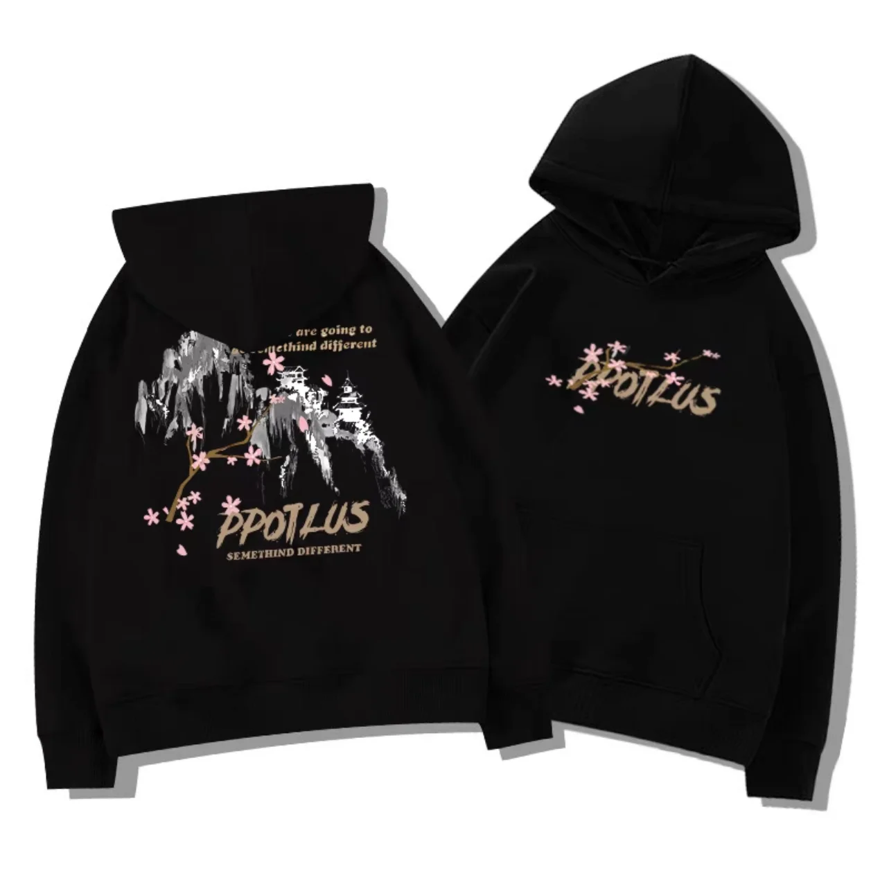 Herren-Hoodies mit Kapuze, Reißverschluss, Y2K-Party-Stil, locker sitzend, atmungsaktiv, Waffelstruktur, Sommer, Academia-Style, hoher Kragen, Darkwear, Metal Cloud Bikers, verdickt
