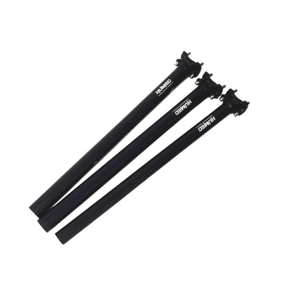 Fahrradsattelstütze 27,2/30,9/31,6mm Schwarz, 450mm Länge MTB Rennrad Sattelrohr Ersatzteile – Detail 1