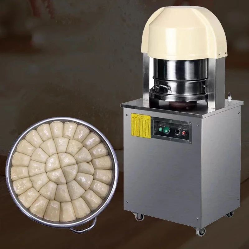 Commercial electric dividing machine 36 pieces fully automatic dough dividing machine moon cake filling flour dough cutting mach