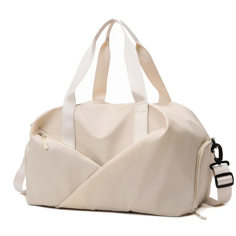 Bolso de hombro plegable Oxford portabilidad, bolso impermeable Simple a la moda, bolso cruzado de viaje para Fitness, natación, Yoga, Unisex