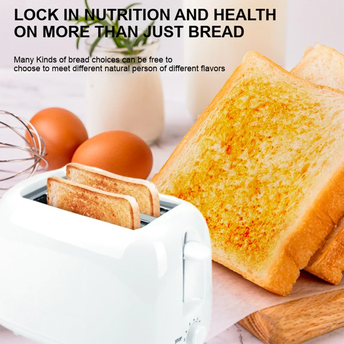 6-Speed Automatic 2-slice toaster oven toaster mini breakfast maker Electric Bread Baking Maker Machine Sandwich Toaster