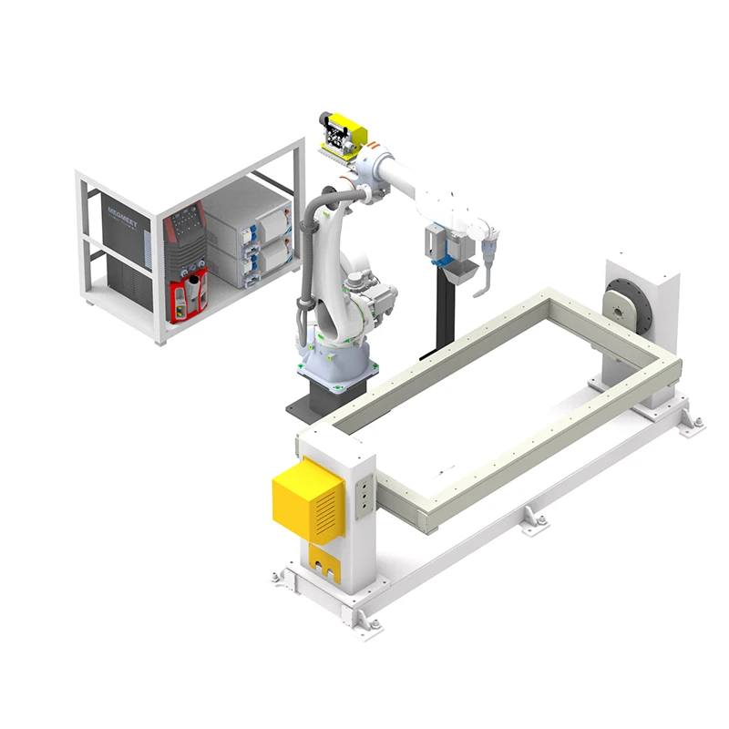 6-Axis Articulated Robot Arm With Smart Welding System Industrial Robotic Welding Automation Solution