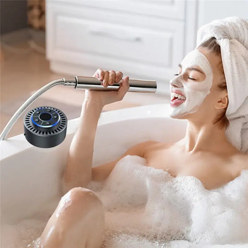 

A93P водонепроницаемый IPX7 Bluetooth-динамик для ванной комнаты, сабвуфер, портативный динамик с FM-радио, звуковая панель, громкая связь, автомобильный громкоговоритель