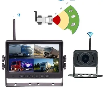

4 Channel Radar Camera with 9-50V Wide Voltage Input for Industrial Vehicles