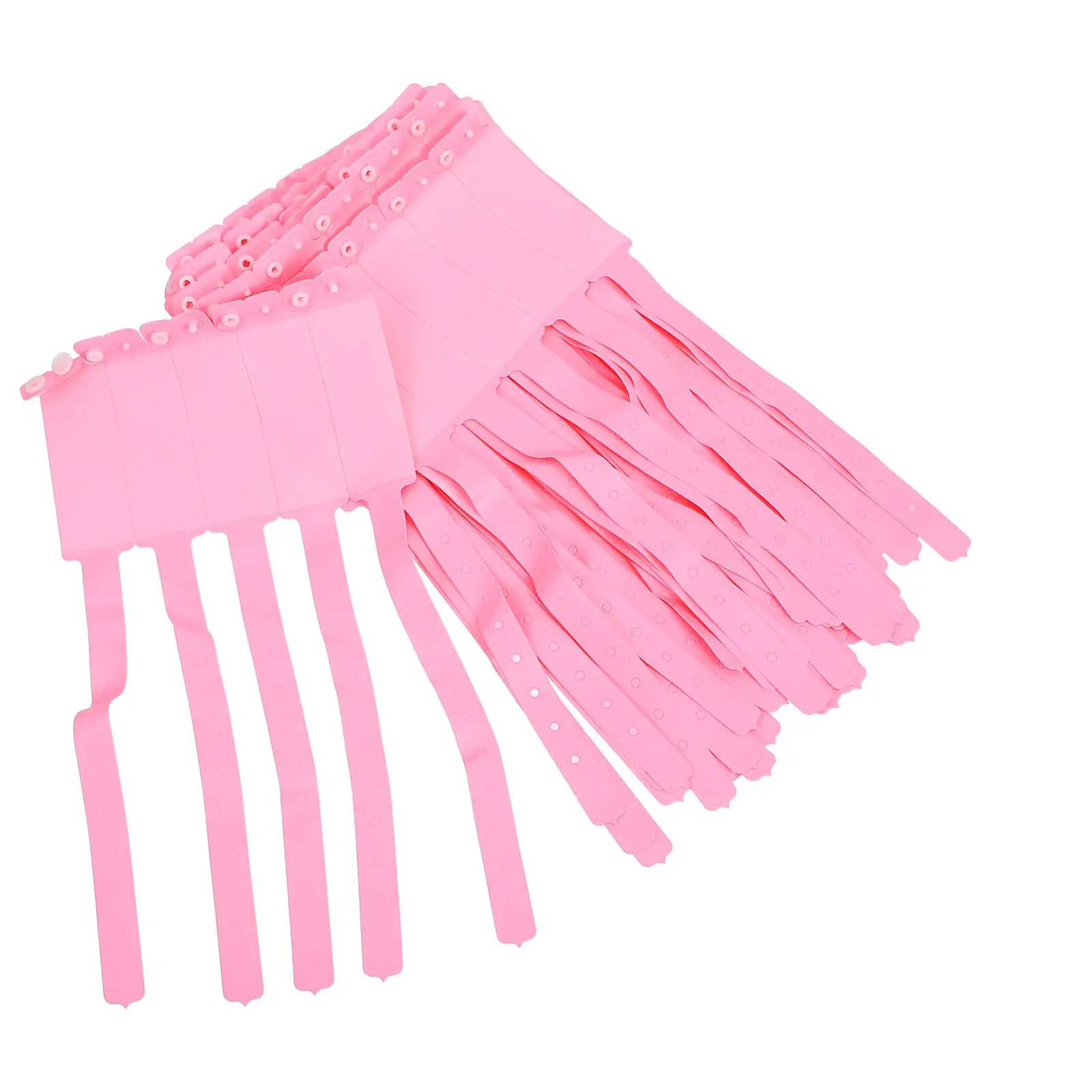 

100Pcs Waterproof Disposable Patient Wristbands PVC Hospital Id Wristbands for Easy Tracking Comfortable Long Wear