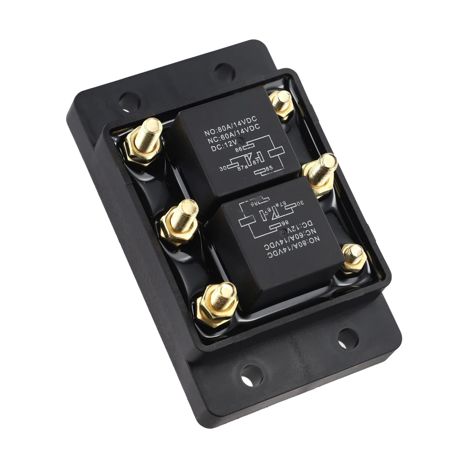 12V Forward Reverse 80A Intermittent For Tarp For Winch Snow Plow Motor Replacement Part 5541100 24452