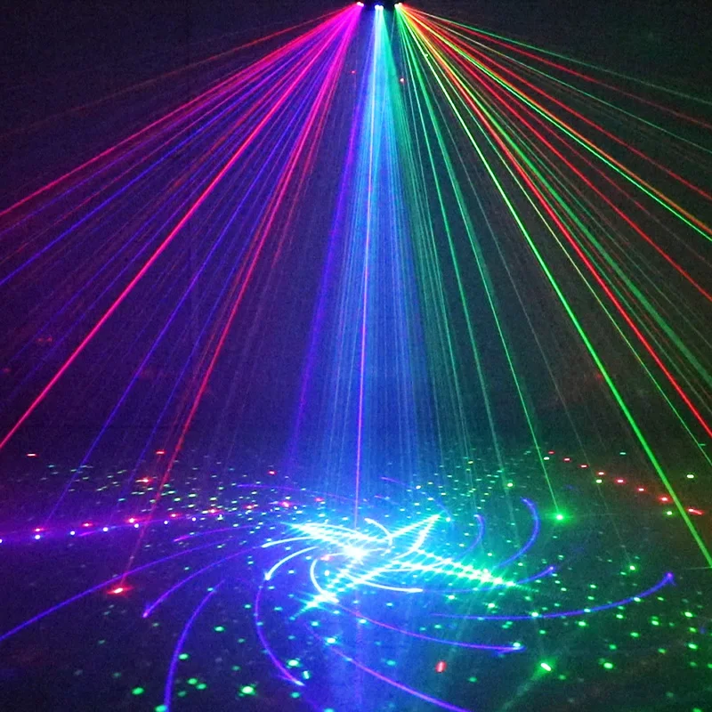 HCWE جهاز عرض ليزر ستروب ضوء الهالوين ينطبق على ملحقات الحفلات Led Projecto Karaoke وحدة التحكم المحمولة UV الأرجواني الضوء #5