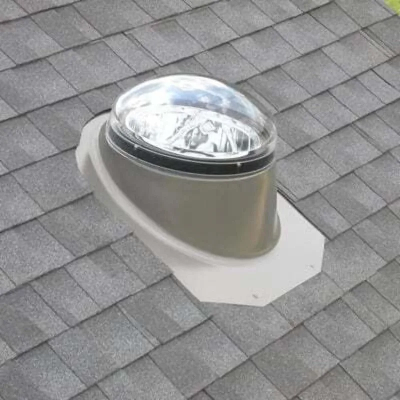 

Velux TMR 014 0000 Sun Tunnel, 14" Tubular Skylight Acrylic Dome w/Pitched Flashing & Rigid Tunnel