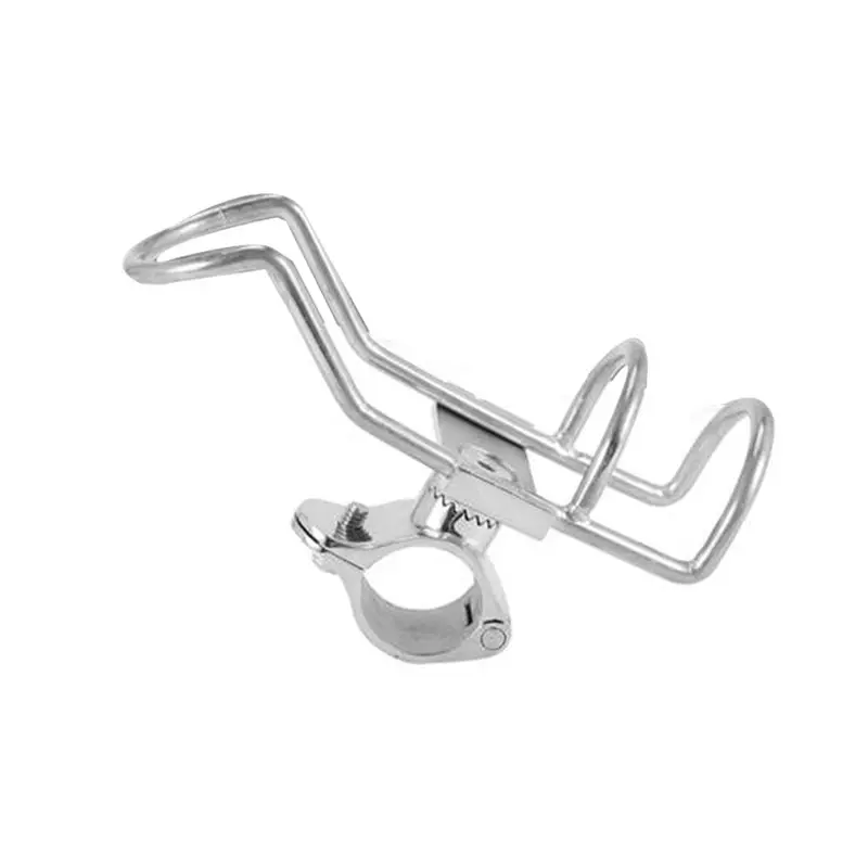 Eco-Friendly 316 Stainless Steel 32MM Hole Fishing Rod Rack Holder Pole Bracket Support Base Pole Clamp Boat Hardware Accessorie
