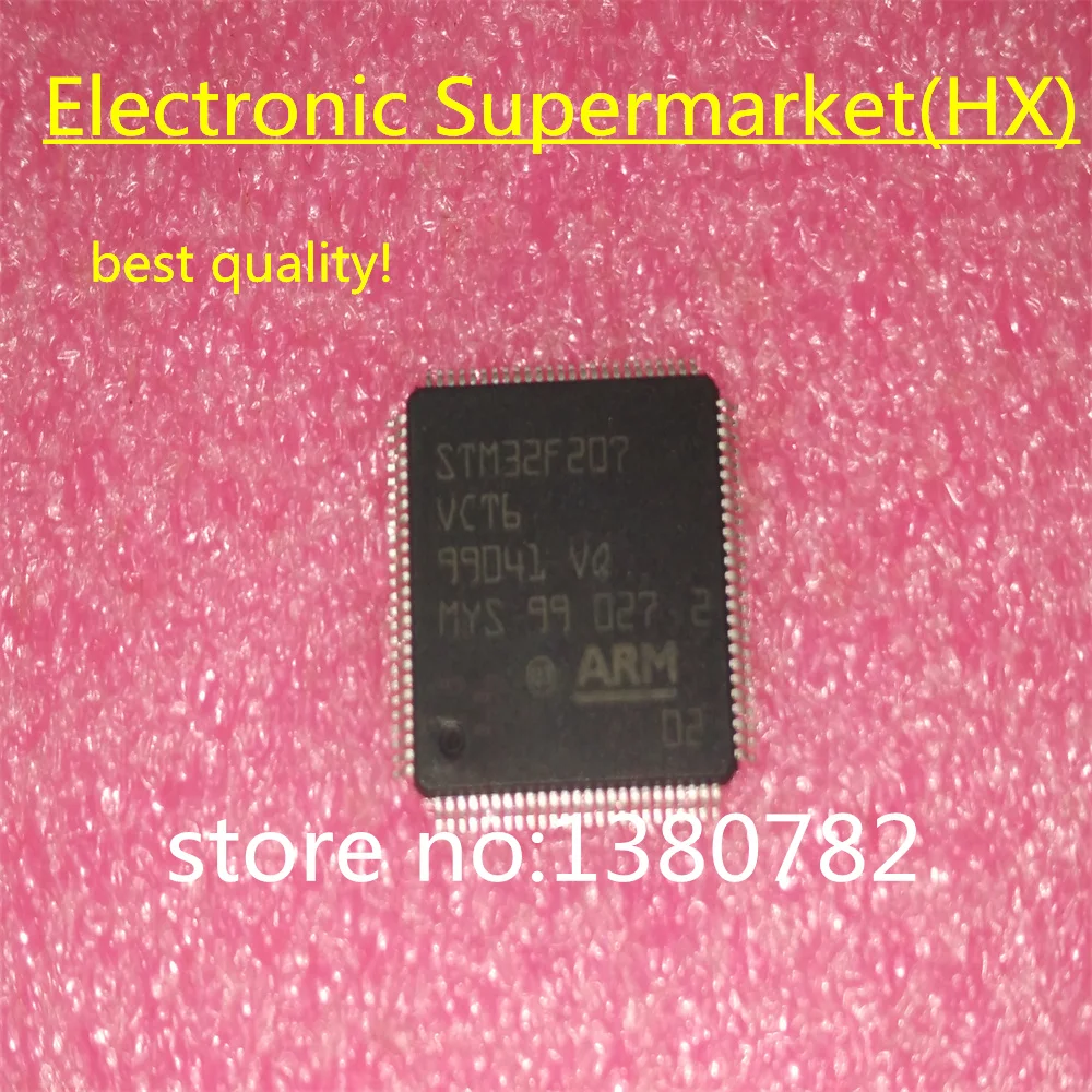 Free Shipping 10pcs-50pcs/lots STM32F207VCT6 STM32F207 LQFP-100 New original IC In stock!