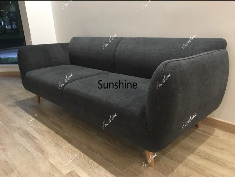 American country flannel Nordic simple club sofa design model room