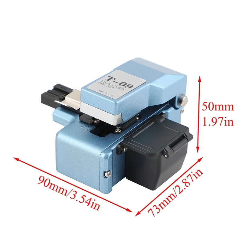 

HS-30V One-Step Cleaver Chopping Tool Kit FTTT Fiber Optic Cleaver for 0.25/0.9/3.0mm Fiber with Waste Collection Box-ABVP