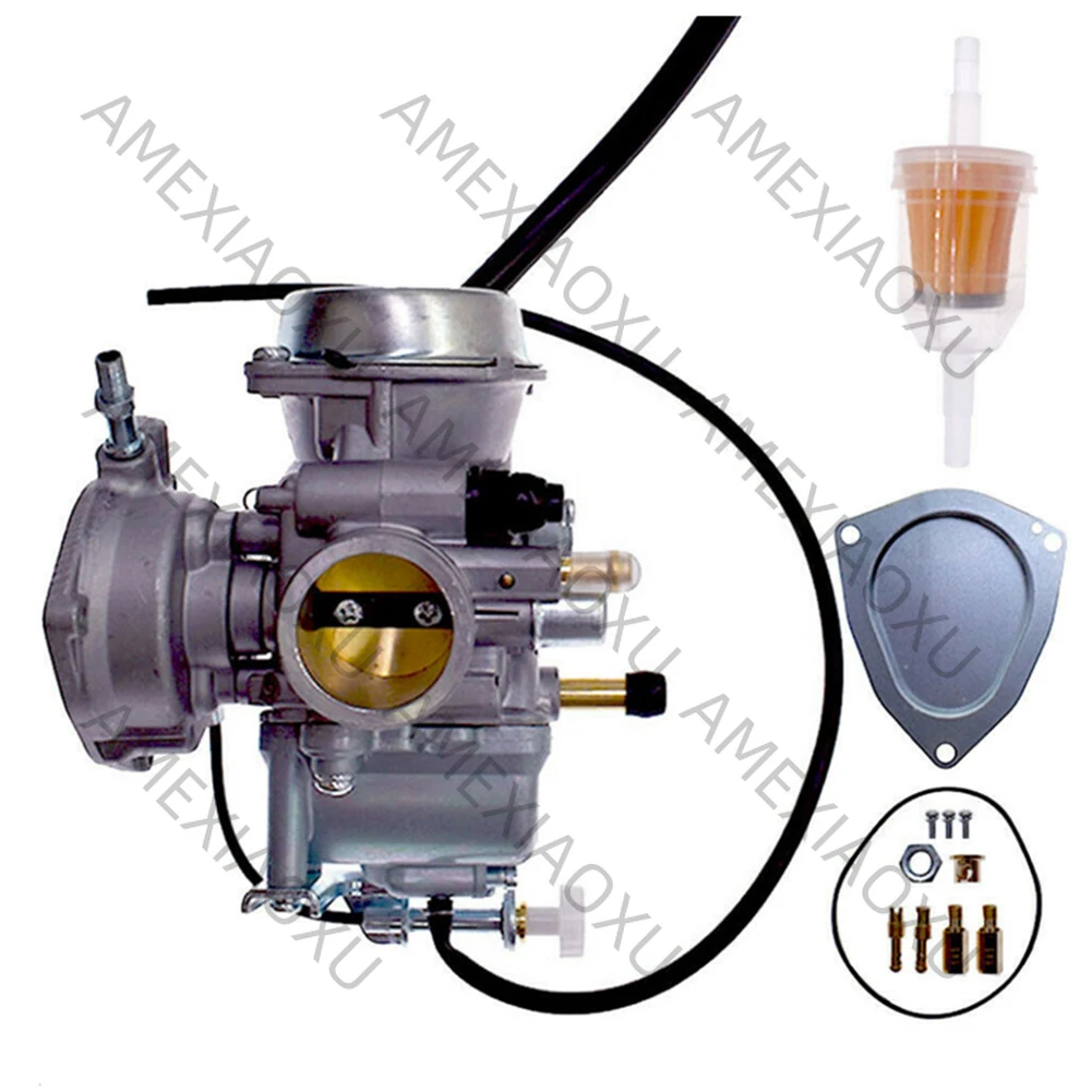 

Carburetor Carb Fits for Suzuki Ozark 250 LTF250 Quadsport Z250 LTZ250 13200-05G01 AMEXIAOXU