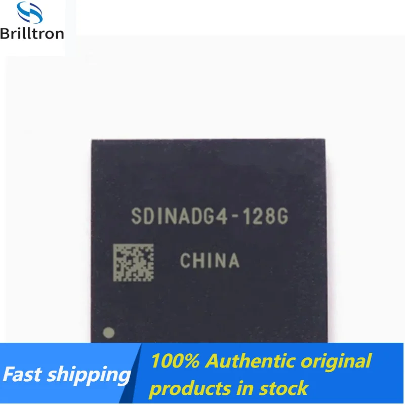 1PCS  SDINADF4-128G SDINBDA4-128G for UFS 5.1 128GB BGA153 EMMC 128G Flash Memory IC Chipset with Balls