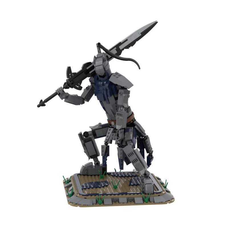 

773 шт. Dark Souls MOC: Artorias the Abysswalke, модель строительных блоков, сборные игрушки, настольные украшения, детский рождественский подарок