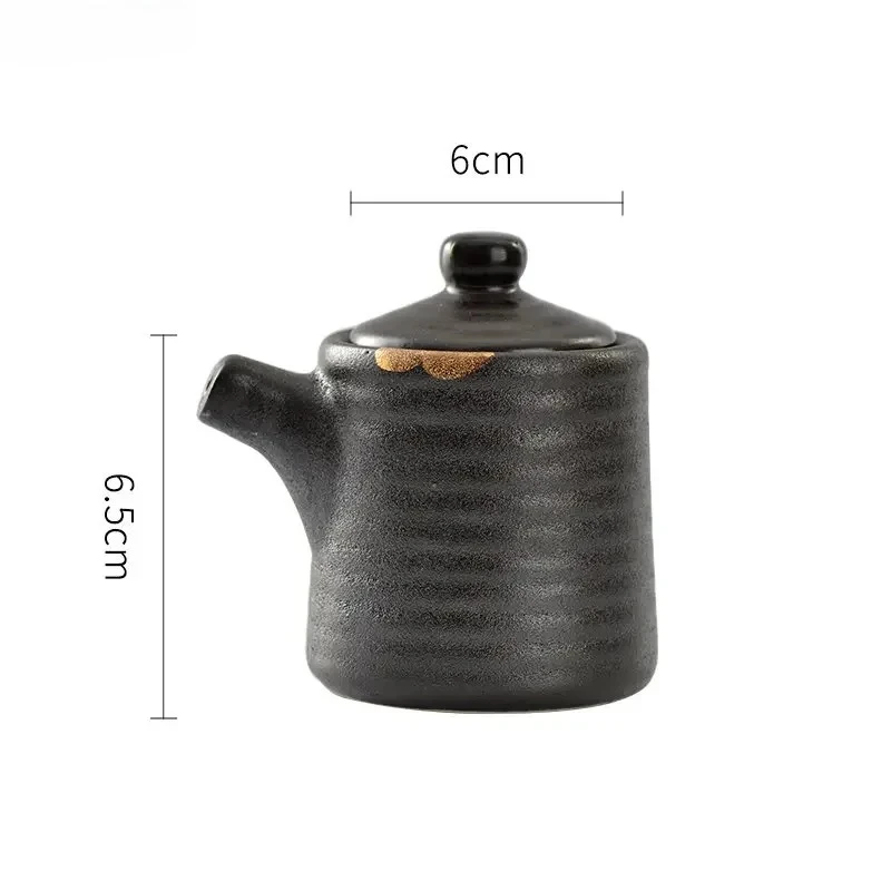 Ceramic Spice Jar Salt and Pepper Shakers Wooden Tray Seasoning Box Home Kitchen Tools Spice Organizer Jars Kitchen Accessories