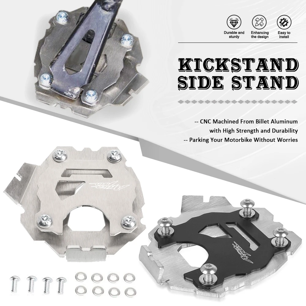 

For HONDA CRF1100L AFRICA TWIN ADVENTURE SPORTS 2019 2020 2021 2022 2023 Motorcycle Side Stand Extension Pad Kickstand Enlarger