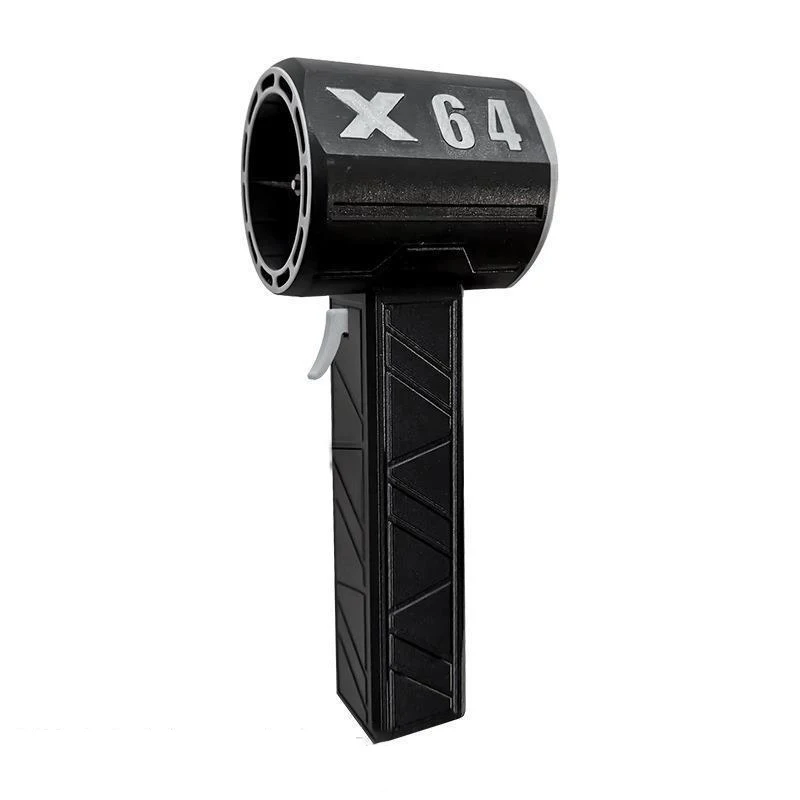 

X64 Электрический пылесборник Бесщеточный двигатель 11 лопастей 64 мм Мощный турбовентилятор Бесступенчатая регулируемая перезаряжаемая струйная сухая вентилятор 16,8 В