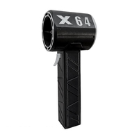 X64 Electric Dust Blower Brushless Motor 11 Blade 64MM Powerful Turbofan Stepless Adjustable Rechargeable Jet Dry Blower 16.8v