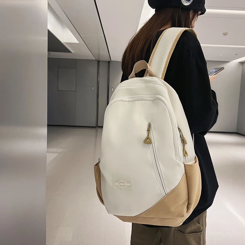 

Big Travel Bag for Boy Cool Laptop Packet Fashion Teenager Bookbag College Women Schoolbag Girl Kawaii Nylon Waterproof Backpack