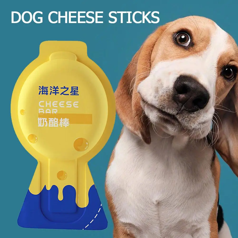 Dog Cheese Sticks Healthy & Safe Dog Treats Low Lactose Snack for Dogs and Cats Ideal Pet Reward L0B4