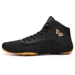 Men Professional Wrestling Shoes Training Adult Outdoor Brand Classic Boxing Shoes Original Fighting Comfortable Wrestling Boots