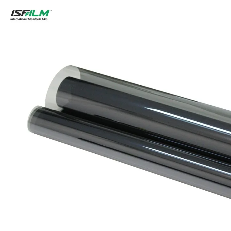 1.52*30m 2mil 15% VLT Black Color Manufacture Heat Rejection Roll Solar Control Window Transition Nano Carbon Film Car Tint