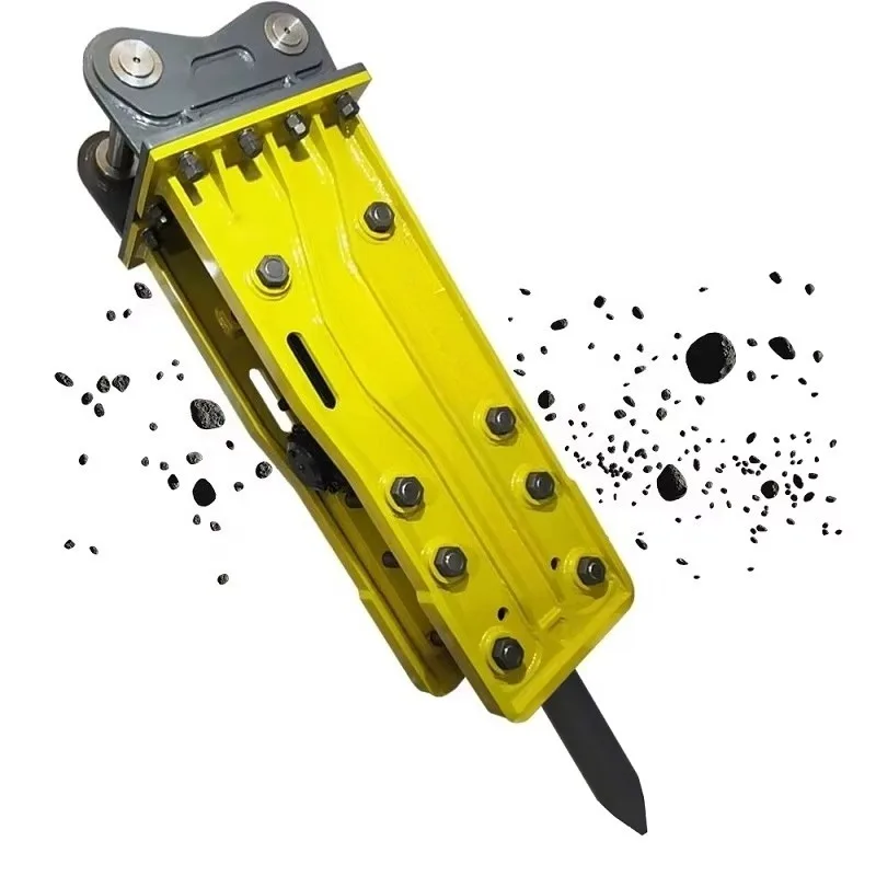 SB81 Hydraulic Impact Hammer Breaker Chisel 140mm Open Type for Excavator PC200