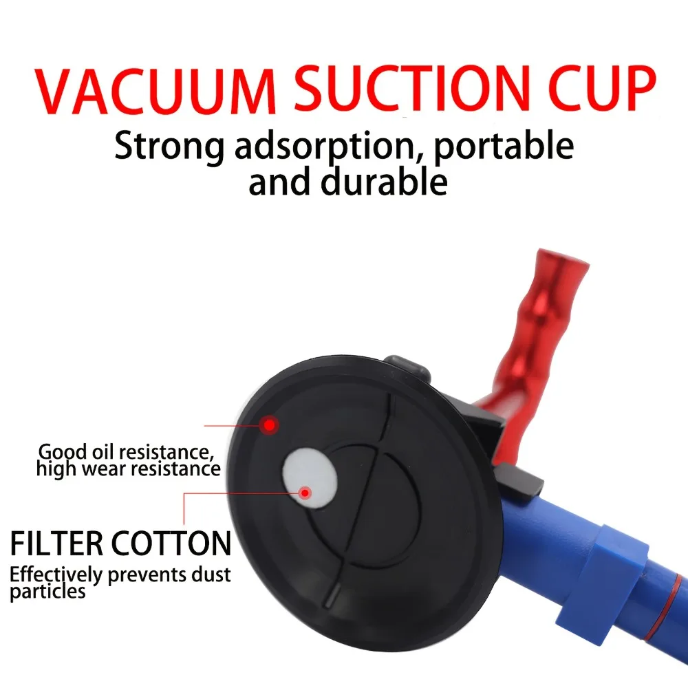 Red T Handle Dent Puller Suction Cup, Powerful Car Body Dent Repair Tool, Paint Safe Easy Operation