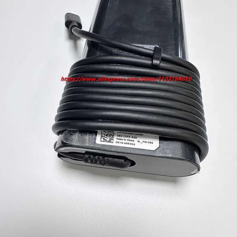 100% oryginalna ładowarka do laptopa 130W typu C 20V 6,5A do zasilacza Dell XPS 15 9570 9575 DA130PM170 HA130PM170 LA130PM200 0K00F5