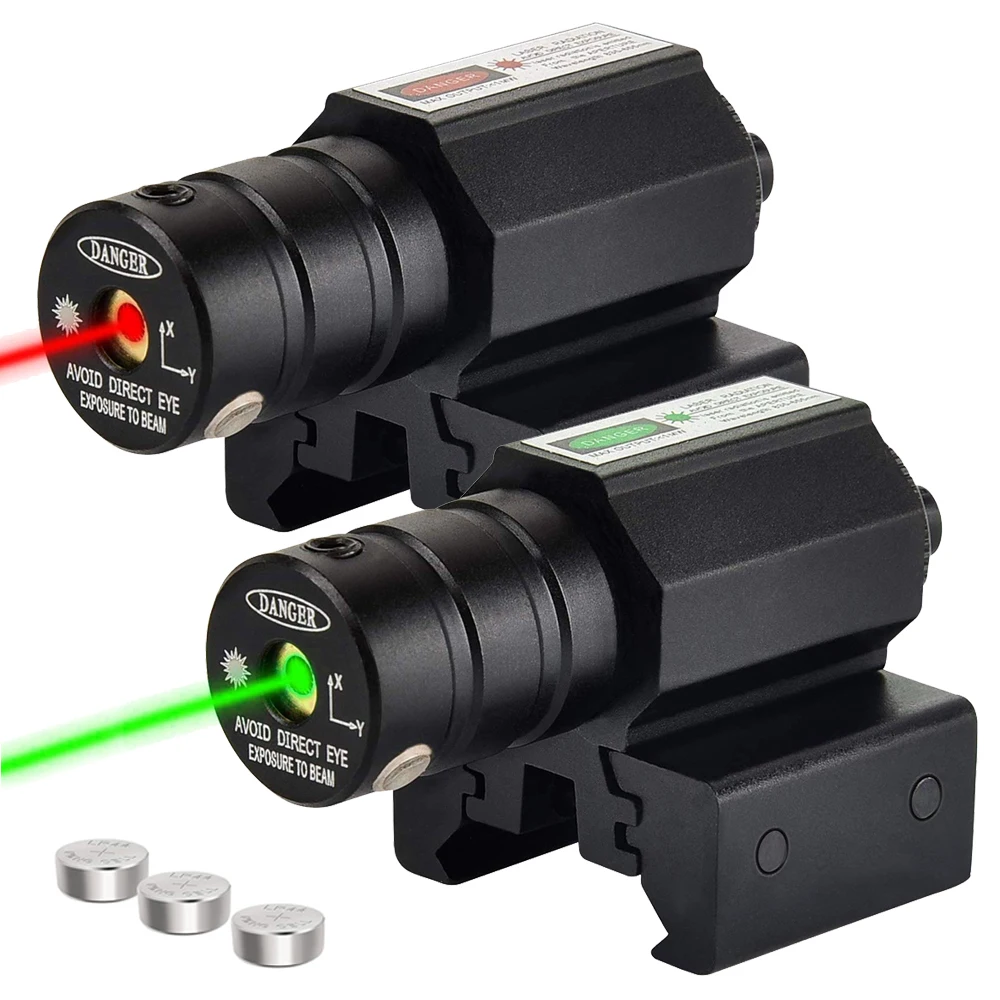 Mini 11mm 20mm Red Dot Laser Sight Scope Mount Set For Gun Rifle Pistol Shot Airsoft Riflescope Hunting Accessories