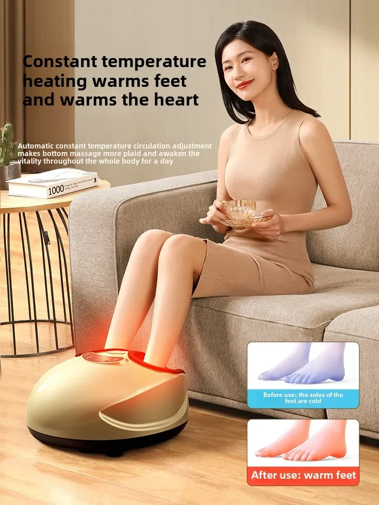 Leg sole massager Automatic foot massage machine Kneading foot sole press foot meridian dredging massage instrument