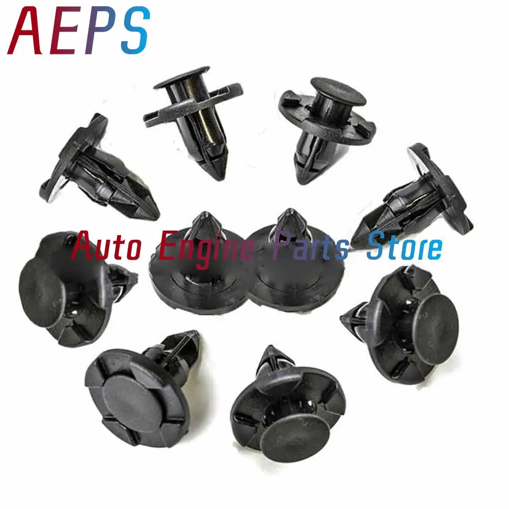 10Pcs Bonnet Wheel Arch Lining Facia Splash Guard Clips Rivet For Nissan Qashqai J11 J10 2007 - 2017 Note X-Trail T32 Sentra