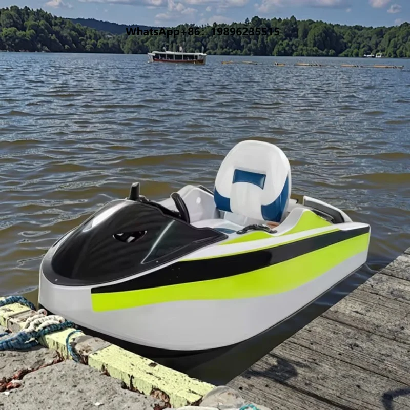 Mini Electric Jet Ski Boat with Battery Power Modularize Jet Pump 55KMH Material Multiple Color Customization