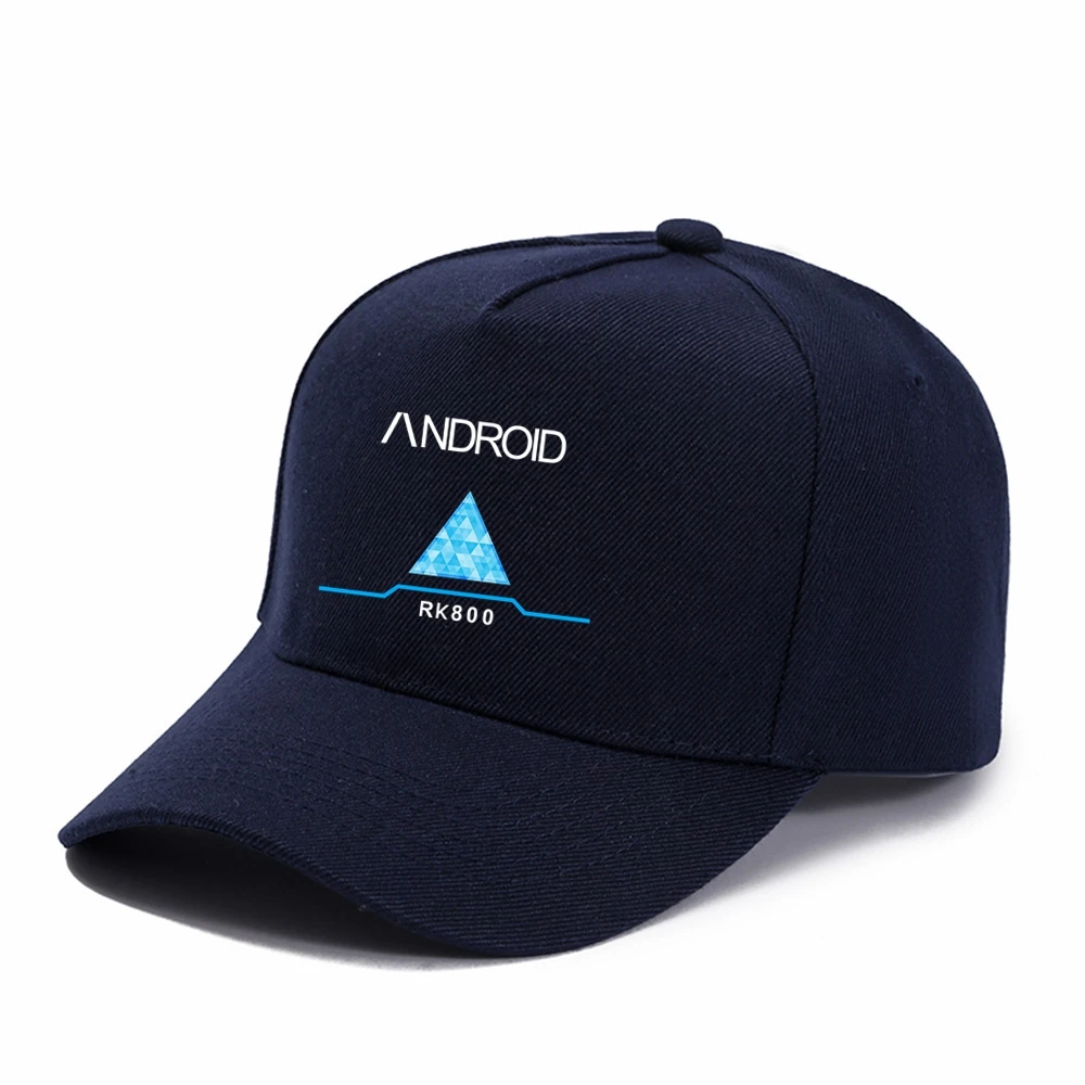 RK 800 Baseball Cap Detroit: Become Human Connor RK800 HipHop Hats Men Women Snapback Cap Male Bone Band Travel Outdoor Sun Hats