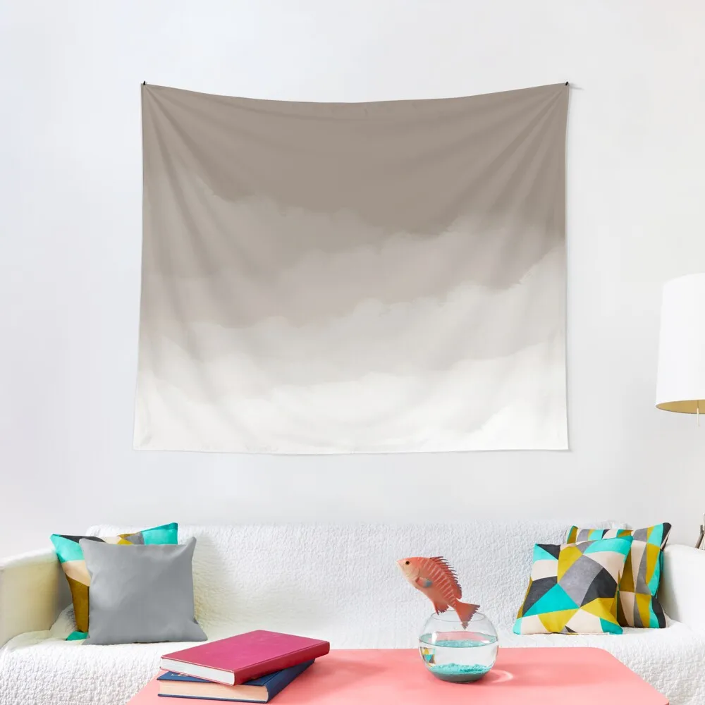 

Taupe Watercolor Ombre (taupe/white) Tapestry Room Decor For Girls Decoration Bedroom Tapestry
